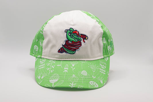 Toddler Green Floral Hat