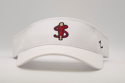 Zephyr White Bobbin Visor