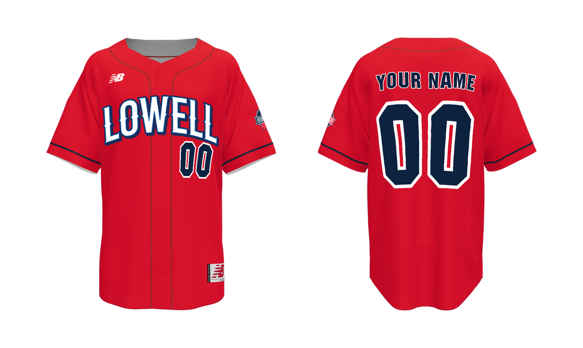 Custom Authentic Lowell Spinners Away Jersey (PREORDER - Ship for Christmas)