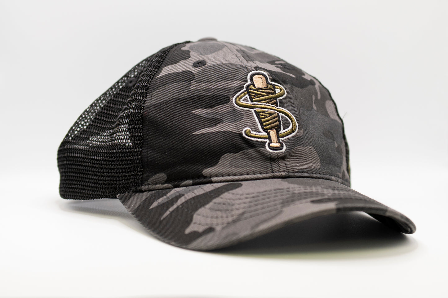 Zephyr Camo Adjustable Bobbin Hat