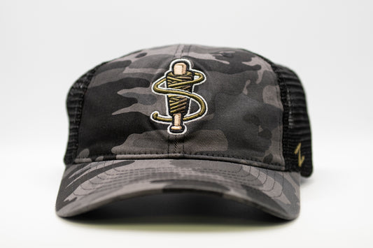 Zephyr Camo Adjustable Bobbin Hat