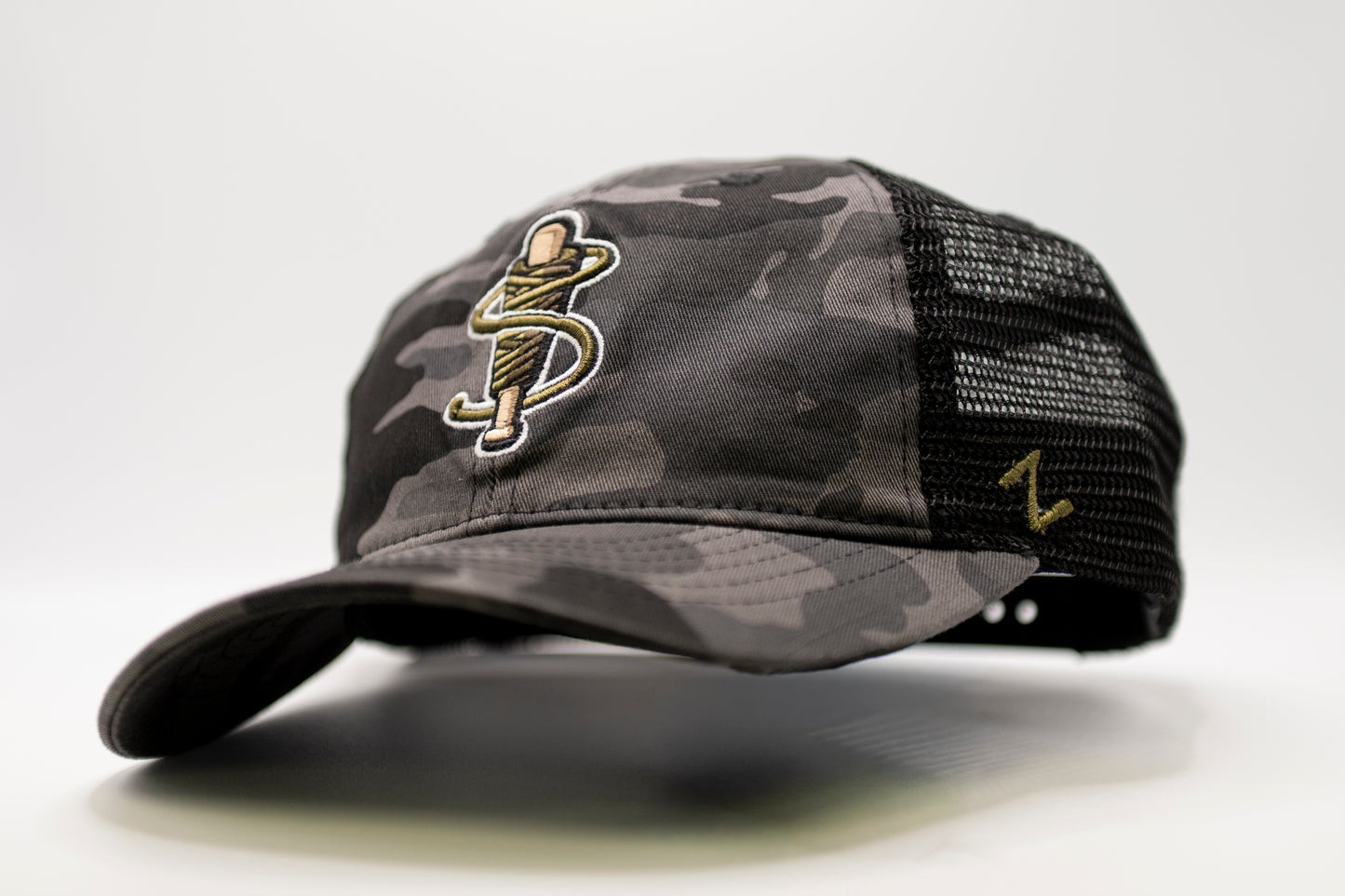Zephyr Camo Adjustable Bobbin Hat