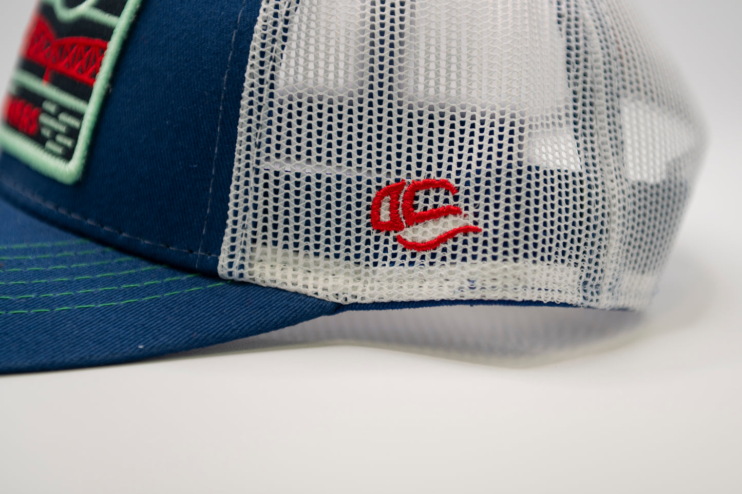 OC Lowell Spinners Green/blue Snapback Hat