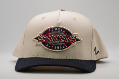 Zephyr Cream Spinners Baseball Cotton Hat
