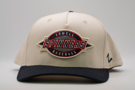 Zephyr Cream Spinners Baseball Cotton Hat