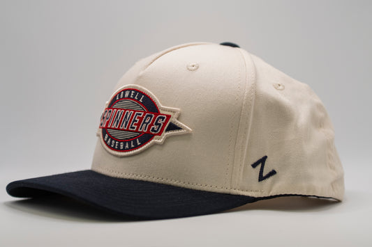 Zephyr Cream Spinners Baseball Cotton Hat