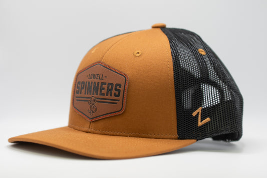 Workman's Leather Patch Trucker Hat