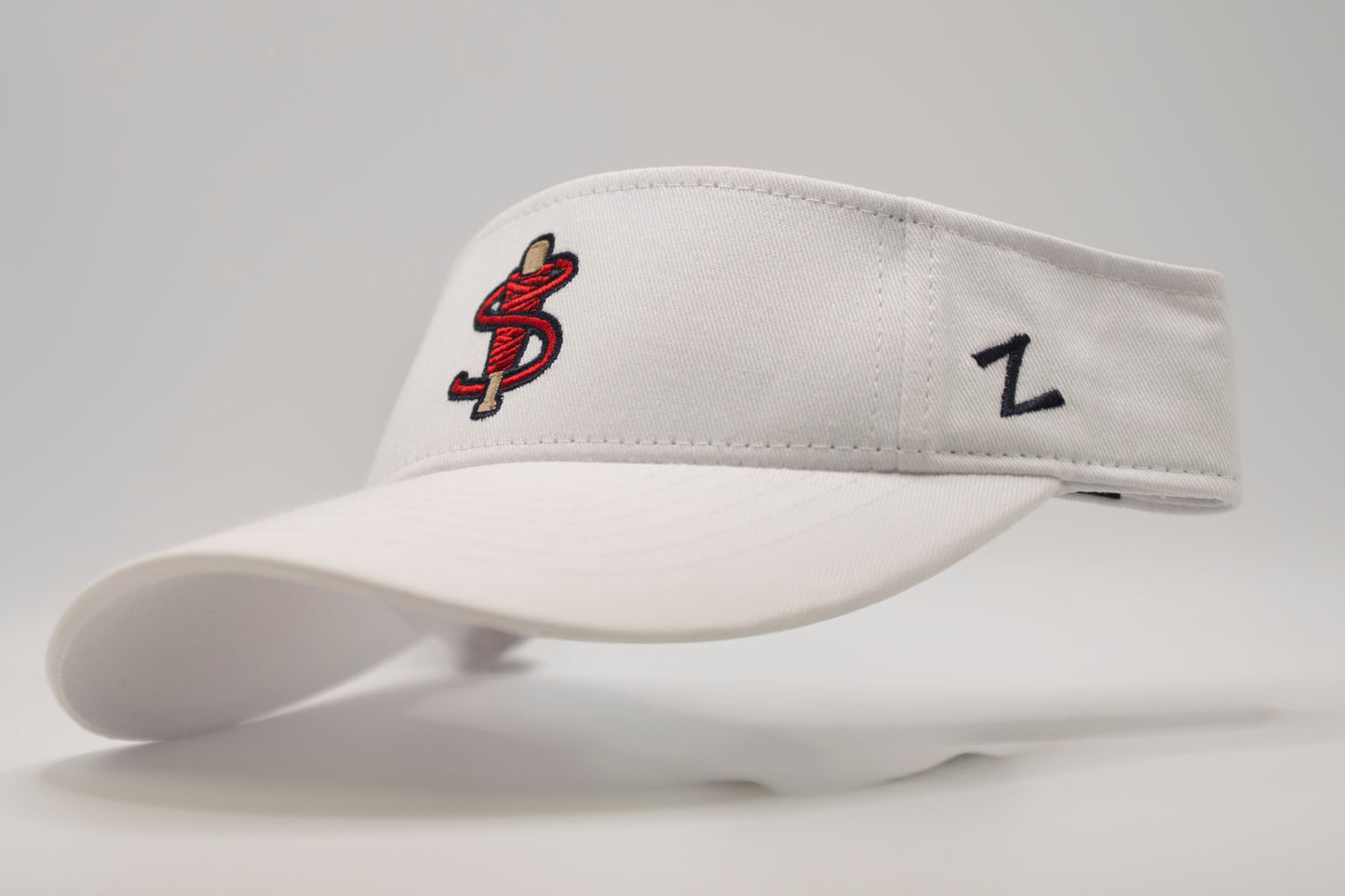Zephyr White Bobbin Visor