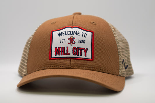 Zephyr Mill City Khaki Trucker