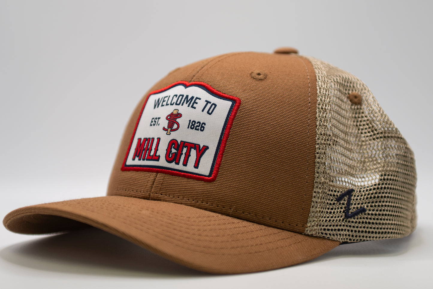 Zephyr Mill City Khaki Trucker