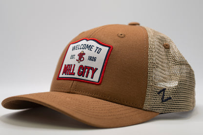 Zephyr Mill City Khaki Trucker