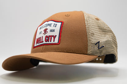 Zephyr Mill City Khaki Trucker