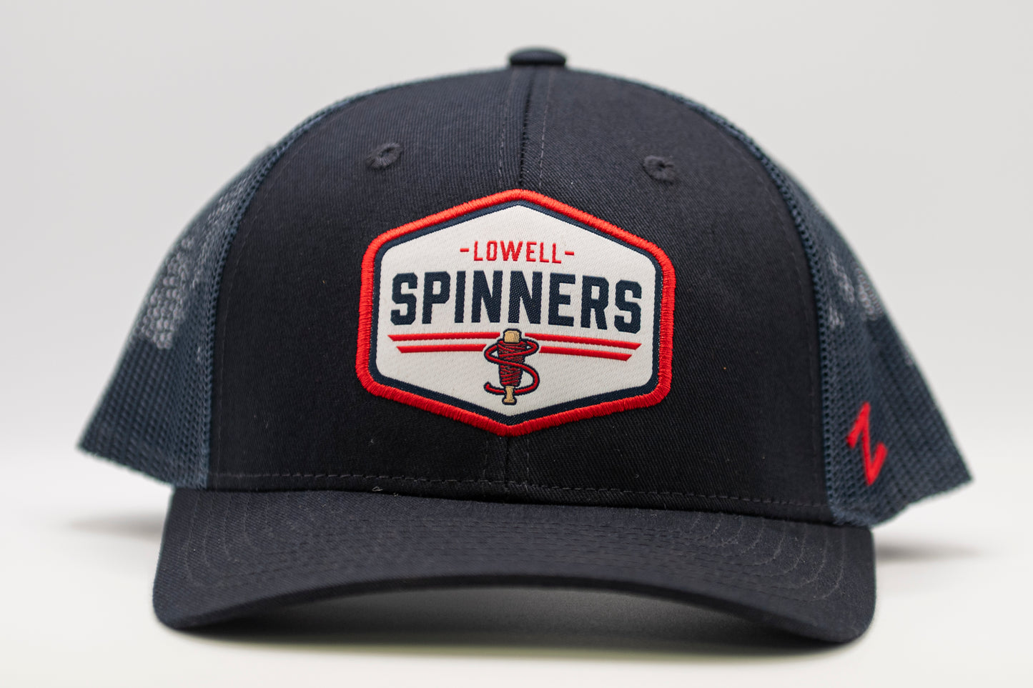 Zephyr Navy Lowell Spinners Trucker Hat
