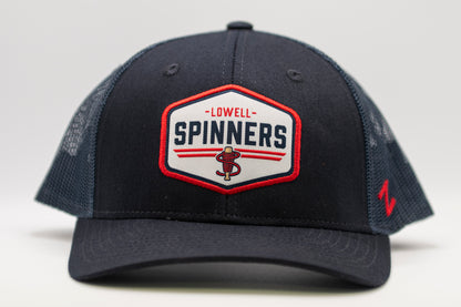 Zephyr Navy Lowell Spinners Trucker Hat