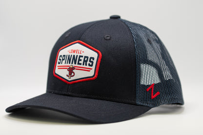 Zephyr Navy Lowell Spinners Trucker Hat