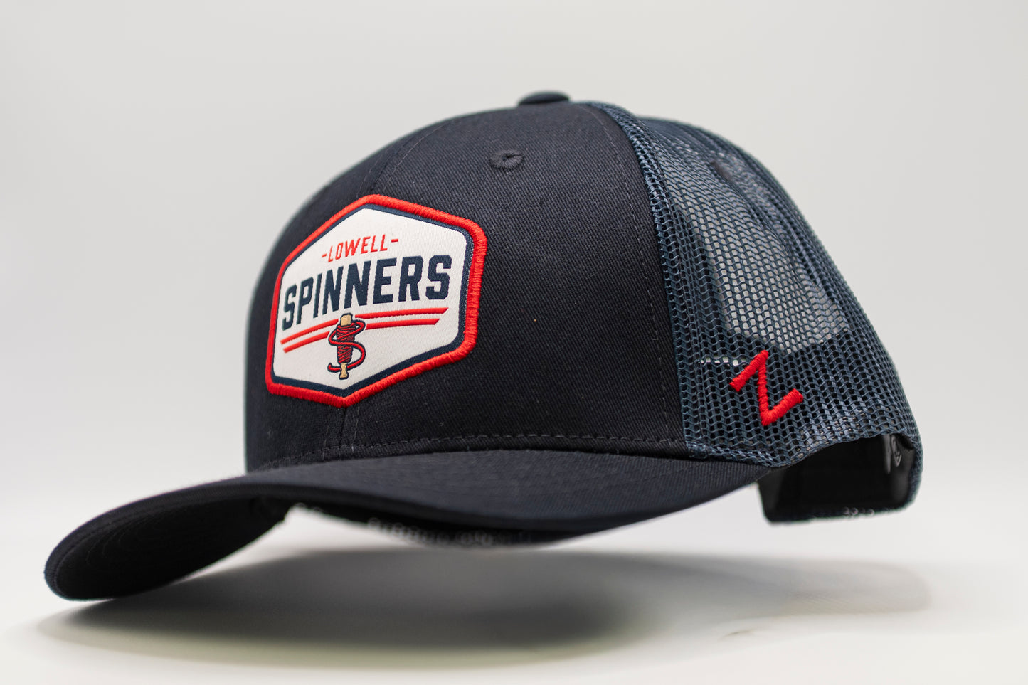 Zephyr Navy Lowell Spinners Trucker Hat