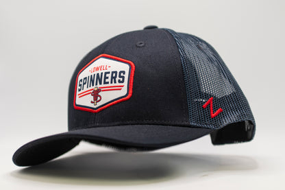 Zephyr Navy Lowell Spinners Trucker Hat