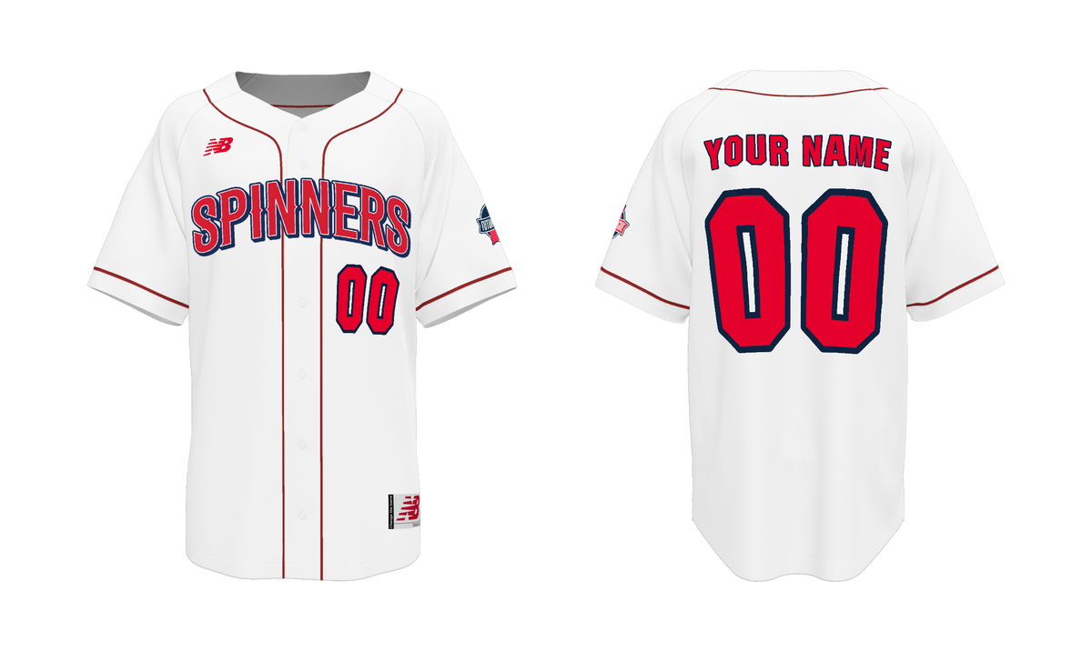 Custom Authentic Lowell Spinners Home Jersey (PREORDER - Ship for Christmas)